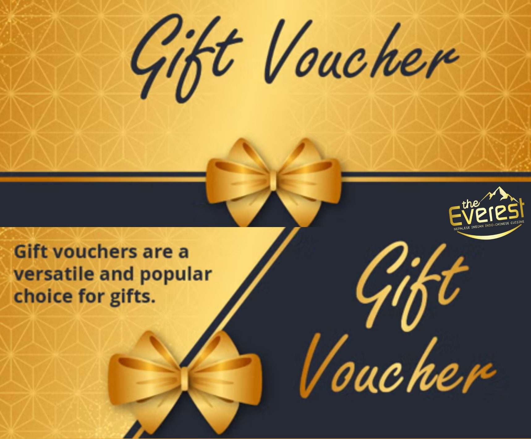 Restaurant Gift Vouchers